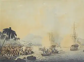 On February 14, 1779, Capt. James Cook was killed on the island of Hawaii.