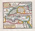 Map of north Africa taken from A New and easy introduction to the study of geography, J.L.Cowley
