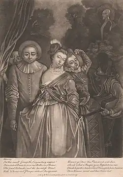 Masquerade, after Antoine Watteau; Yale Center for British Art, New Haven, Connecticut