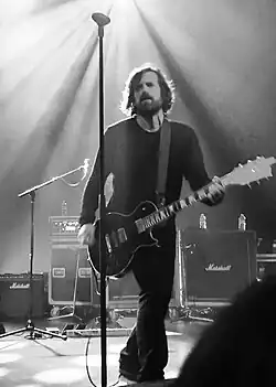 Jonathan Gallivan performing with Moist