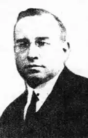 Black-and-white photograph of José Moselli