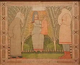 Väinämöinen and Kiesus, Joseph Alanen, 1908–1910