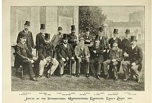 Judges at Earls Court 1892