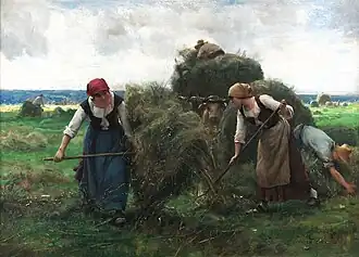 Julien Dupré, The Hay Harvesters, c. 1880