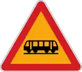 Trams crossing