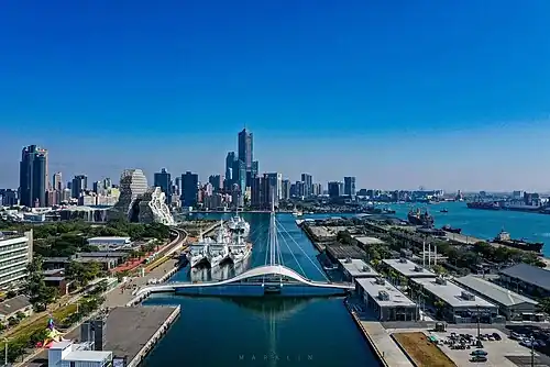 Asia New Bay Area is the main CBD of Kaohsiung.