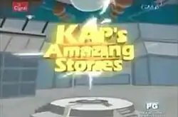 The show title is displayed on the center of the image. The logo of GMA Network is displayed on the upper right side of the image.