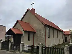 Our Lady of Częstochowa chapel in the village, 2021
