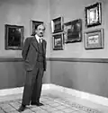 Art historian, Dr. Karl Schwarz, who headed TA Museum of Art, 1935