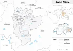 Location of Albula District