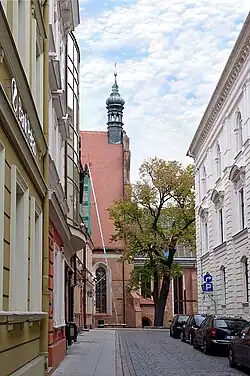View from Jezuicka Street