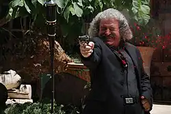 Kazem HajirAzad in Akhare Bazi (End of Game) 2010 – photo by Naser Sajadi Hoseini