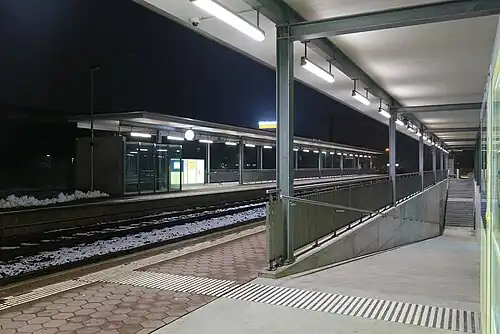 Canopy-covered platforms