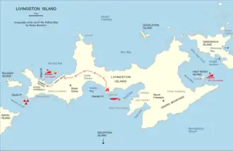 Geography of the novel The Killing Ship by Simon Beaufort