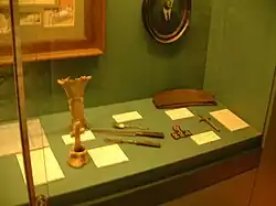 Prisoner crafts in Kilmainham Jail Museum.