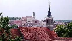 View to the old town