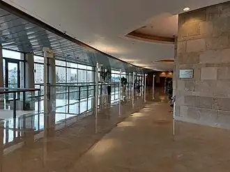 Hallway near Knesset committee rooms