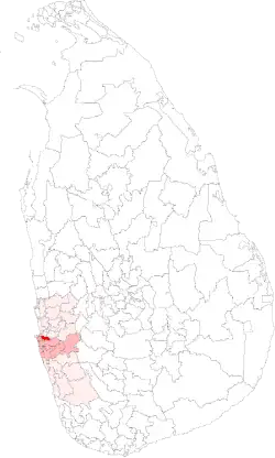 Location of Kolonnawa
