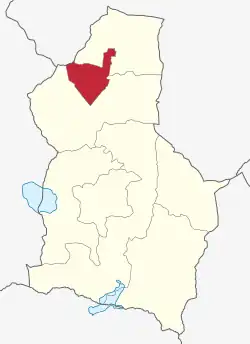 Location of Kondoa Town