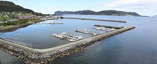 Port area of Kvalsund