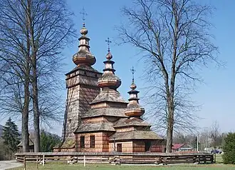 Lemko Greek Catholic church in Kwiatoń