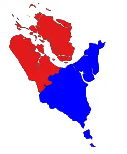 Location in Kyaukphyu district