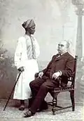 Reinisch with his servant Jusuf