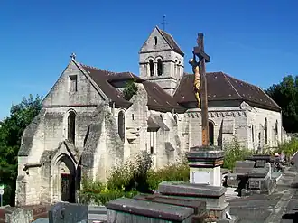 The church in Laigneville