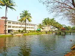 Lake in Patuakhali Science and Technology University