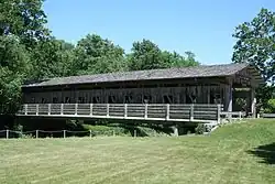 Lake of the Woods forest preserve covered bridge.[14]