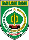 Coat of arms of Balangan Regency