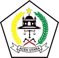 Official seal of North Aceh Regency