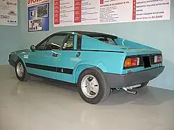 1977 Lancia Beta Montecarlo Spider with early solid buttresses