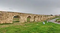 The Kamares Aqueduct in Larnaca
