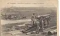 Harfleur testing range with different Canet guns, late 1890s (under Schneider)