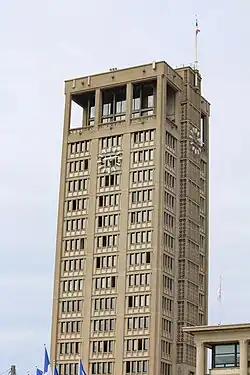 Tower of Le Havre City Hall (1953–58)