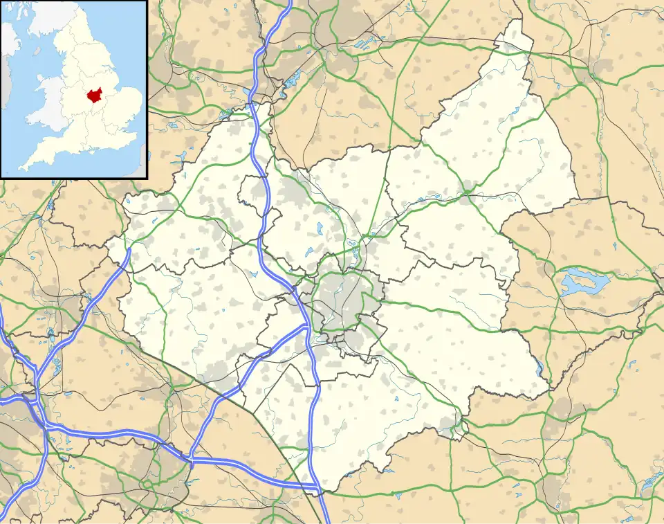 Catthorpe Interchange is located in Leicestershire