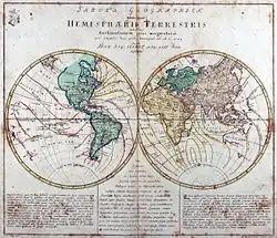Euler's 1760 world map