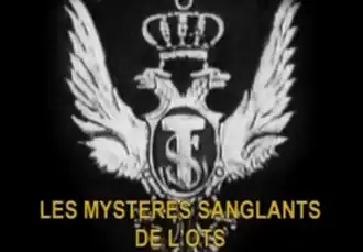 Black and white eagle pendant with yellow text reading the title