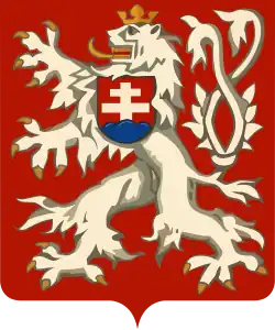 Coat of arms of Czechoslovak government-in-exile
