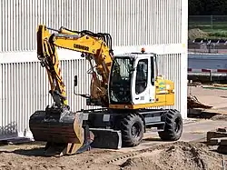 Liebherr 314 wheeled excavator