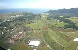Aerial view of Līhuʻe
