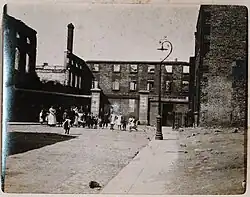 Gates with children playing
