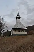 Wooden church of the Archangels in Livada