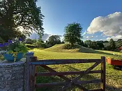 Llanthomas Castle Mound