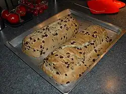 Loaves of stollen