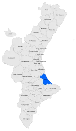 Location of Safor