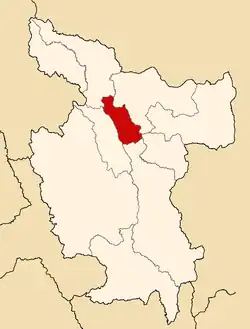 Location of El Dorado in the San Martín Region