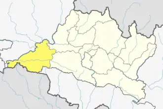 Location in Bagmati Province
