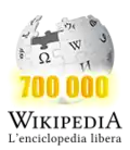 700 000 articles on the Italian Wikipedia (2010)